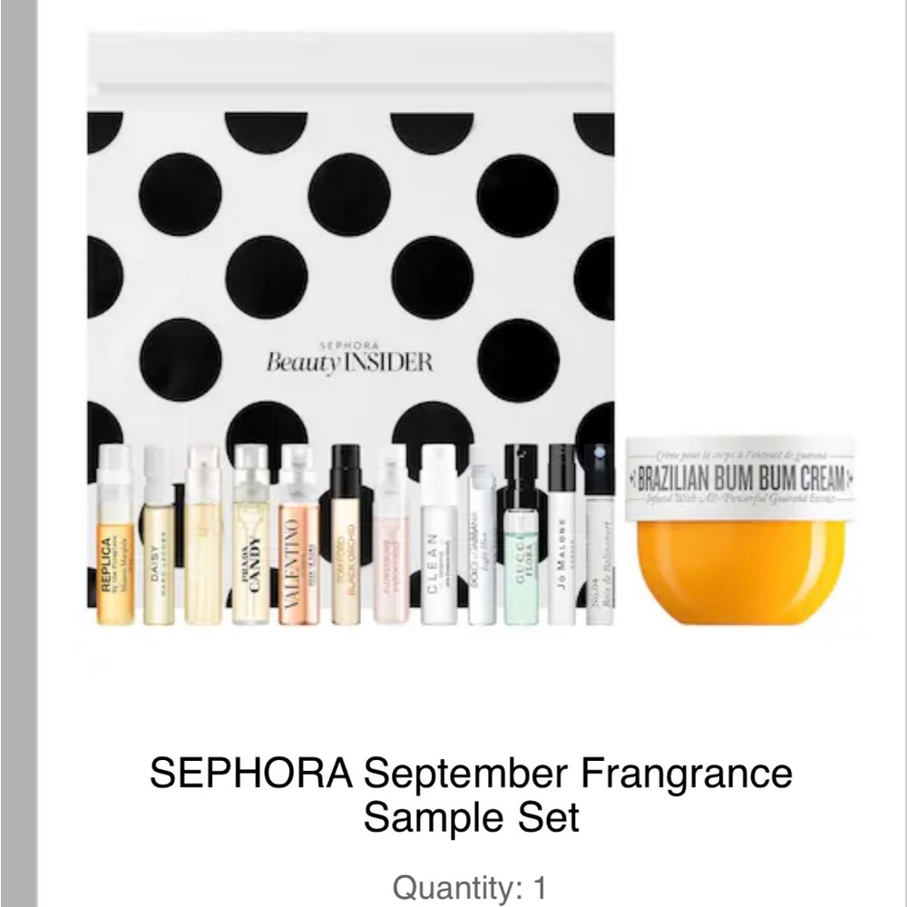 Sol de janeiro bumbum cream and Sample bundle